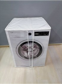 Resim Genel Markalar Çamaşır Makinesi Örtüsü (ŞEFFAF) – Su Geçirmez, Dayanıklı Ve Toz Koruyucu Pvc Örtü 