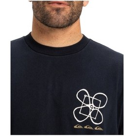 Resim Quiksilver Hw Ouitside Inside Ss Erkek Kısa Kollu Tişört Eqyzt08032 Siyah Siyah 