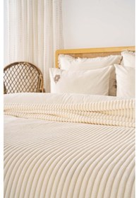 Resim Rivaistanbul Şampanya Gloria Wellsoft Çift Kişilik Battaniye Krem 