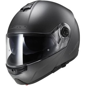 Resim Ls2 Ff325 Strobe Mat Tıtanıum Kask Xs 