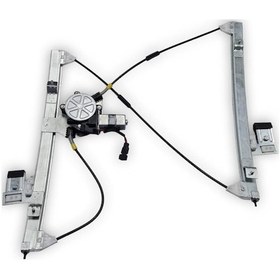 Resim VW Polo HB 1994-99 Sağ Ön Kapı Cam Mekanizması Motorlu 6N4837462 