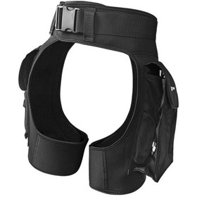 Resim Suntek Yan Cepli 3mm Neoprene Dalış Elbisesi Pantolonu Siyah 