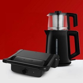 Resim Siyah Kahvaltı Seti 