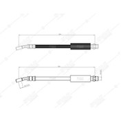 Resim SVAC 300151 Arka Fren Hortumu Insignia 08- 