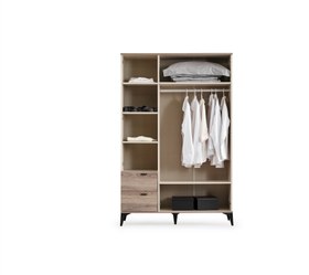 Resim Best Genç Odası 3 Kapaklı Dolap 