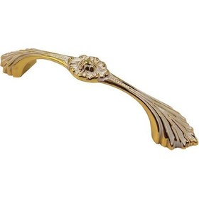 Resim Coşafak Ventus Vn.1003.096.Gw Metal Altın - Beyaz 96Mm Akslı Kulp 