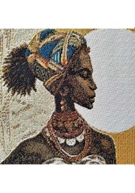 Resim Figüratif Seri-32 Dokuma Goblen Kumaş-Etnik1 