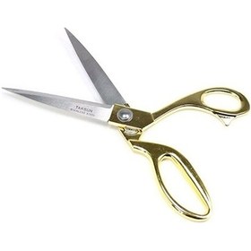 Resim Profesyonel Terzi Makası - Altın Saplı Makas Büyük Boy 