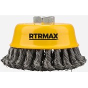 Resim RTRMAX Rtrmax RH22106 Burgulu Çanak Fırça 65 mm 