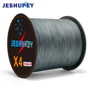 Resim Ultra-Dayanıklı 4-Telli Örgülü PE Balıkçılık İpi, Isırma ve Aşınmaya Dayanıklı, Tuzlu ve Tatlı Su için Yumuşak ve Güçlü - 5.44KG'den 36.29KG'ye Kadar Güçlerde Mevcut 