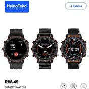 Resim woodhub İthalatçı Garantili Haino Teko Germany RW-49 Akıllı Saat 3 Kordon 5 Aktif Tuş Kombinasyonu Yok 6 Ay 