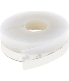 Resim Mrt Bilişim Pencere ve Kapı Eşiği Bandı Kendinden Yapışkanlı Silikon Şerit 2,5 cm x 5 Metre 