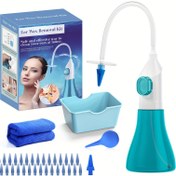 Resim 34/16 adet/set Kulak Kiri Temizleme Araçları Kiti, Kulak İrrigasyonu Sıvama Kulak Kiri Çıkarıcı, Yıkama Leğeni ile Kulak İrrigasyon Temizleyici, Yetişkinler için Kulak Tıkanıklığı 