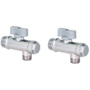 Resim Gms Mk104 Filtreli Taharet Ara Musluk 2 Adet + Ayna Gri 