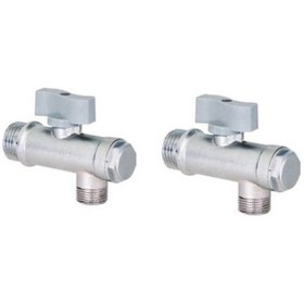 Resim Gms Mk104 Filtreli Taharet Ara Musluk 2 Adet + Ayna Gri 