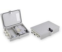 Resim DN-968913 Digitus Dış Mekan Fiber Optik Sonlandırma Kutusu, 6 x SC/DX Adaptör/Coupler İçin, IP65 