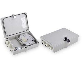 Resim DN-968913 Digitus Dış Mekan Fiber Optik Sonlandırma Kutusu, 6 x SC/DX Adaptör/Coupler İçin, IP65 