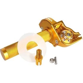 Resim Hightower Golden 22mm Cnc Alüminyum Gaz Kumanda Tutacak - 6061 T-6 Alaşım, 7/8" Motosiklet Dirt Bike Atv Scooter 