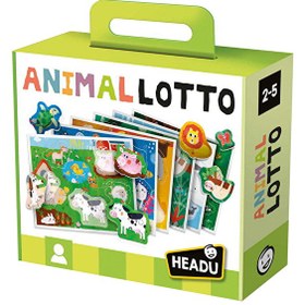 Resim Headu Animal Lotto Montessori 