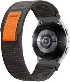 Resim Samsung Galaxy Watch Active R500 ile uyumlu Cırtlı Hasır Kumaş Kordon Kayış - FC604 