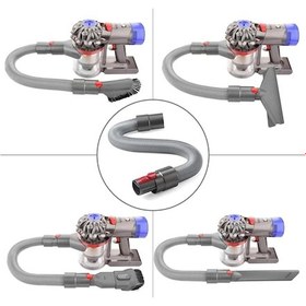 Resim FilterHauz Dyson Uyumlu V15 Temizlik Başlık Seti I Hortum + Uzun Uç 