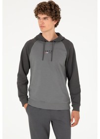Resim U.s. Polo Assn. Erkek Gri Sweatshirt 50293358-vr024 Gri 