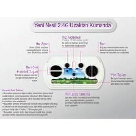Resim Kumandalı Çift Kişilik Mega Akülü Araba Siyah - 12 Volt İki Kişilik Akülü Araba Akülü Jeep - Mega Of 