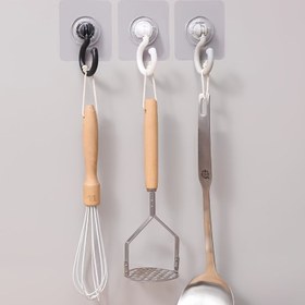 Resim Tavana Yapıştırılabilir 360 Derece Dönebilen 10 Adet Tavan saç tokası, Işık, Bitki Fenerleri, Rüzgar Çanları Askı saç tokası 