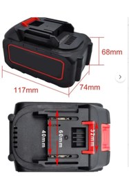 Resim Genel Markalar 20V YEDEK MATKAP AKÜSÜ YIKAMA AKÜSÜ MAKAS TESTERE AKÜSÜ 4AH 