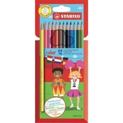 Resim Stabilo Kuru Boya Color 12 Li Hartung 