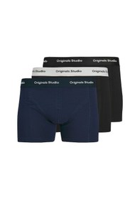 Resim Jack & Jones Jack&jones Vesterbro Solid 3'lü Paket Erkek İç Çamaşır Çok Renkli 