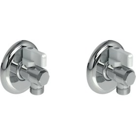 Resim MaxiFlow 2 Adet Maxiflow Filtreli Küresel Klozet Taharet (Ara) Musluğu Rozetli TM02810112 