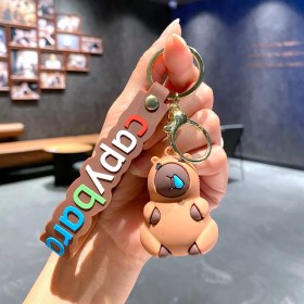 Resim Baijiafu2 Yeni Çizgi Film Animasyon Stitch Serisi Yumuşak Kauçuk Anahtarlık Bebek Çantası Kolye Anahtarlık Küçük Hediye (Yurt Dışından) 