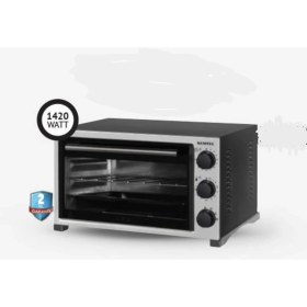Resim Kumtel 1420W Siyah 35 Litre Mini Fırın Siyah-Beyaz KF-5320-A0I 