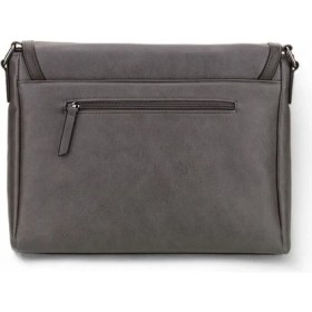 Resim Pierre Cardin Gri Unisex Postacı Çantası Suni Deri Ergonomik Tasarım 01PC00112 