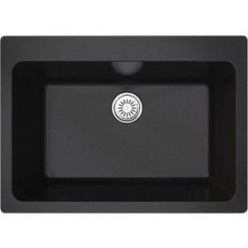 Resim Gradde Siyah Tek Goz 51 x 71 T.Ustu.Sıfır.Altı Granıt Eviye Gr72 