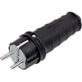 Resim Kauçuk 1 x 16 A Topraklı Erkek Fiş 220V 