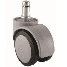 Resim Büro Koltuk Tekeri 11 Mm Pimli Ses Çıkarmaz Teker Çapı 50 Mm ( 5 Adet ) 