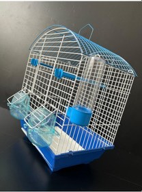 Resim Çotanaklar Kafes Çift Kapılı Orta Boy Kuş Kafesi 38 x 30 x 23 CM 