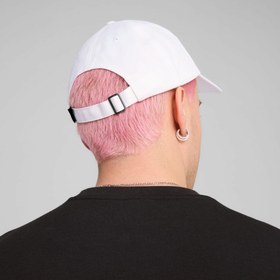 Resim Puma Essentials Script Logo Beyaz Şapka (025996-02) 