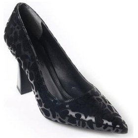 Resim Papuçcity Dnz 03014 8,5 Cm Topuklu Kadın Desenli Stiletto Ayakkabı 001 