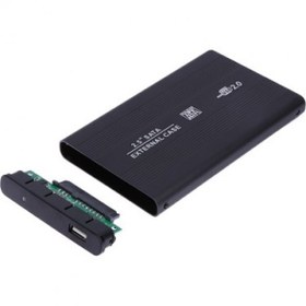 Resim 2.5 İnç Sata Harddisk Kutusu Usb 2.0 Ssd Hdd Uyumlu Harici Kutu 