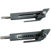 Resim Dolıty 2 Adet Ağırlık Yığın Pimleri Taşınabilir Gri 