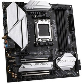 Resim Colorful Battle-ax B850m-plus Pro Wıfı V14 Ddr5 7600mhz Matx Am5 Aaaa11clf0017 