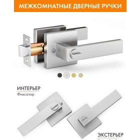 Resim Praıdel Mandalızalı Ve Sabitleyicili İç Kapı Kolu 279381273 