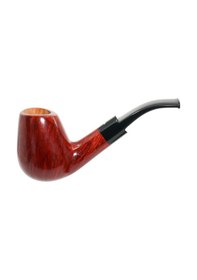 Resim Caminetto Fatta A Mano 0039 9mm. Filtreli Akrilik Saplı Pipo 203642 