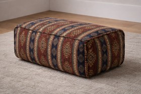 Resim Vintage Turkish Mila Puff Vintage Armut Koltuk - Ottoman 