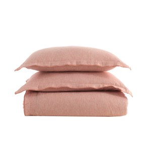 Resim Costa Keten Nevresim Takımı - 220x240 cm / Fındık Kabuğu 