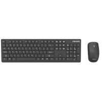 Resim PHILIPS SPT6602B/62, C602, Siyah, Kablosuz, Türkçe Q, M.Medya, Klavye Mouse Set 