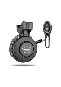 Resim Youtek Yüksek Sesli Şarj Edilebilir Bisiklet Kornası - 3 Modlu, 120 Db, Su Geçirmez Siyah 